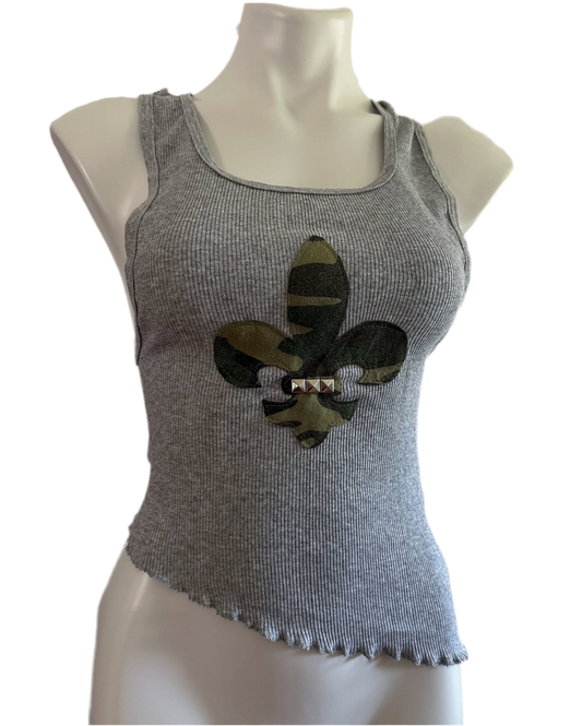 Fleur de lis tank